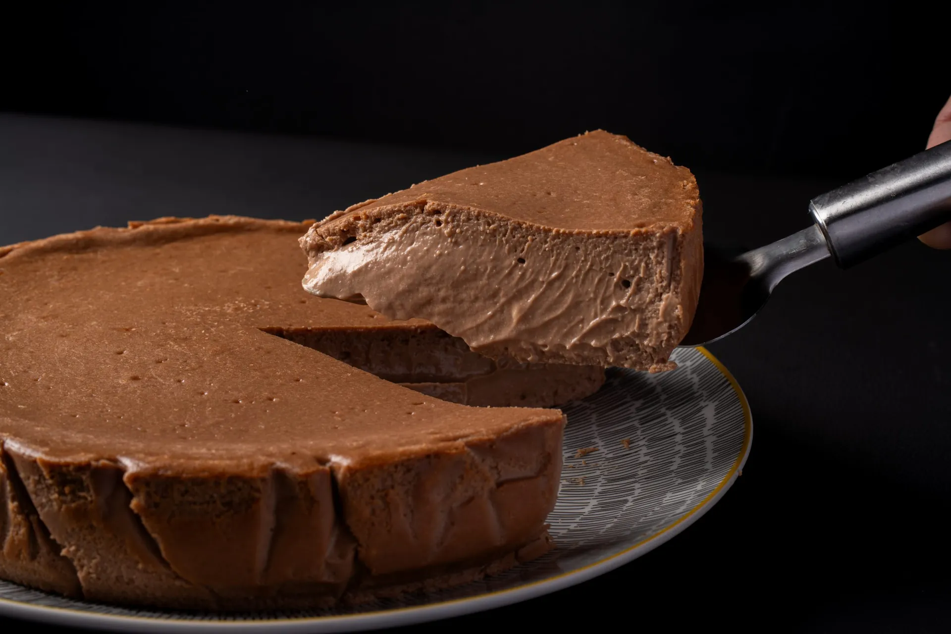 Tarta de queso de chocolate de Varguita Cheesecake en La Laguna