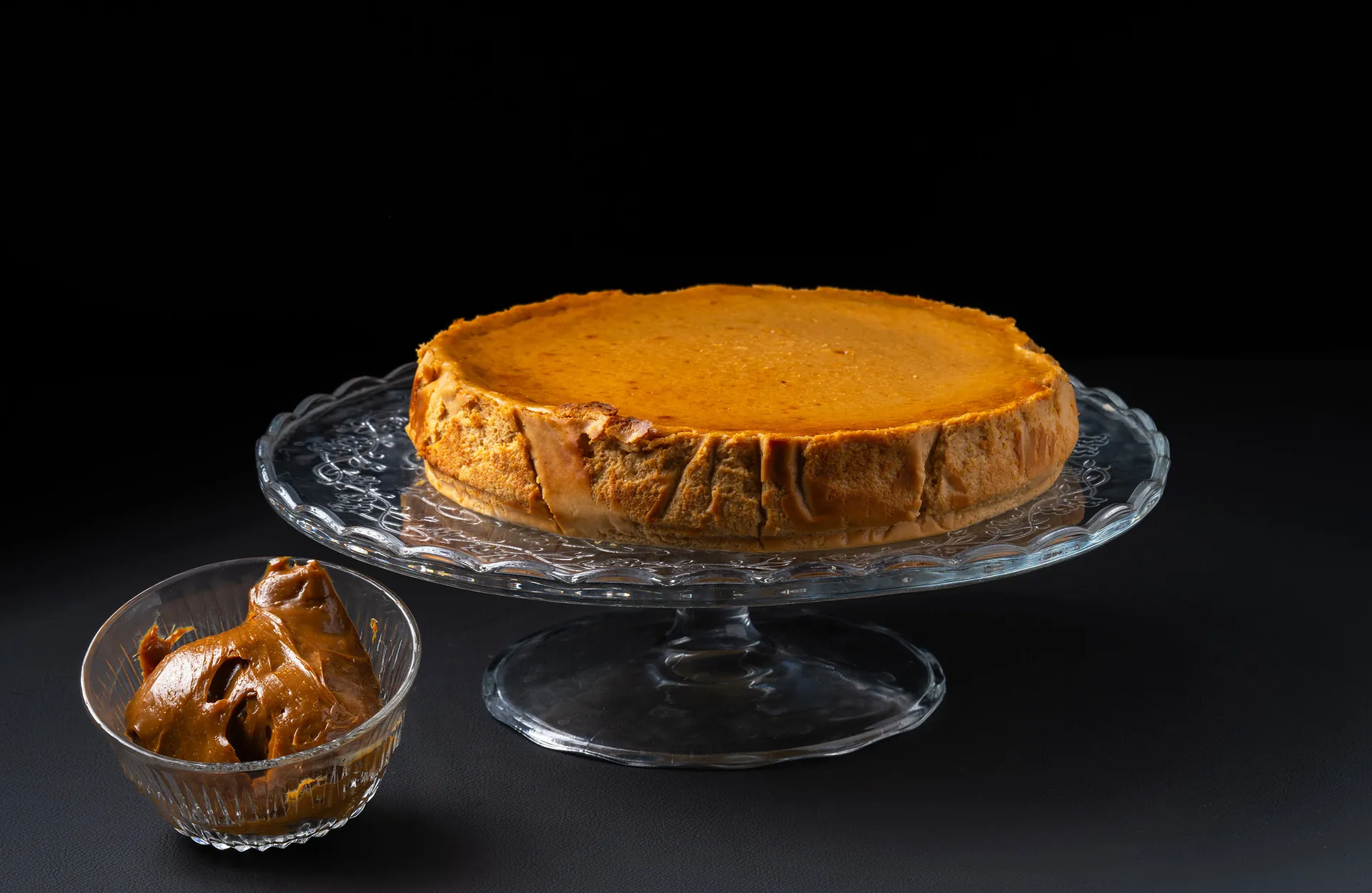 Tarta de queso de dulce de leche de Varguita Cheesecake en La Laguna