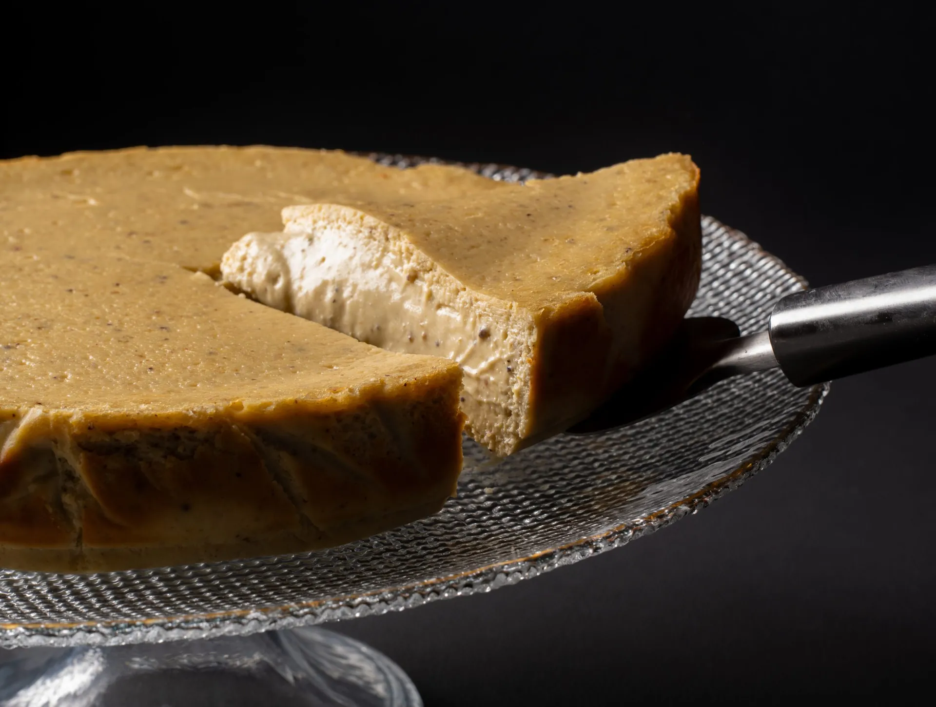 Tarta de queso de pistacho de Varguita Cheesecake en La Laguna